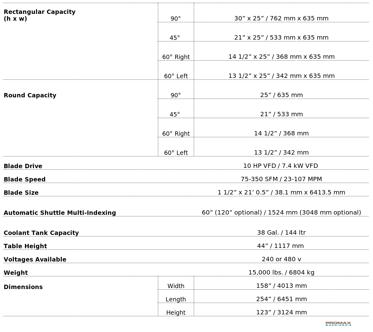 V-25APC Technical Specification